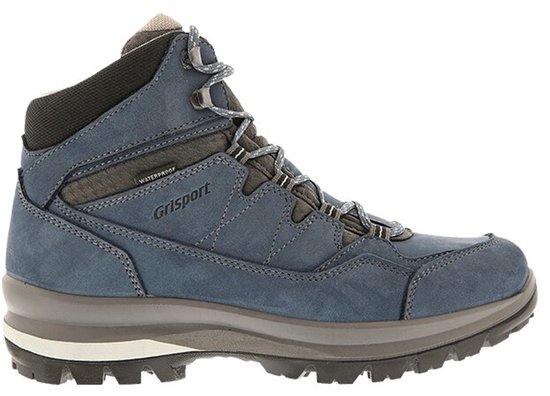 Grisport Bari Mid zwart wandelschoenen dames
