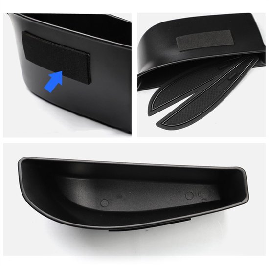 Tesla Accessoires Opbergbox Onder De Stoel, Vilt, Verborgen Organizer Met Deksel Vervanging Voor Tesla Model Y 2021~p138358890 Model Y Accessories