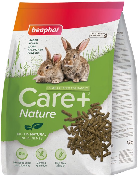 Beaphar Care+ Nature Konijn 1,5 kg