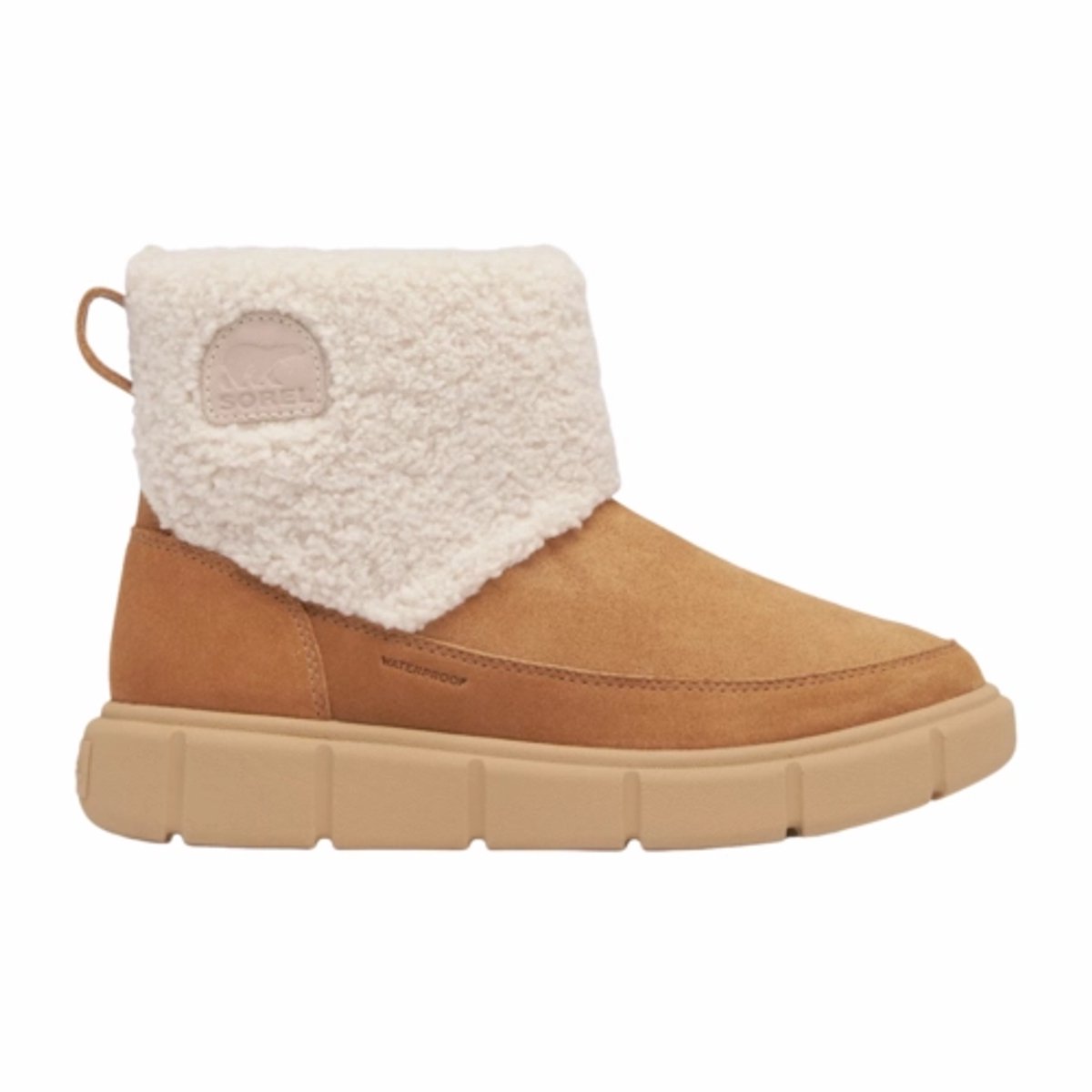 Sorel Women Explorer III Slip-on Cozy WP Tawny Buff Sea Salt-Schoenmaat 42