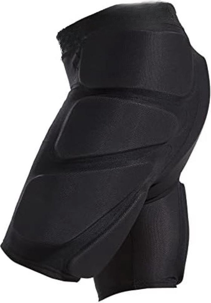 KENANLAN Gewatteerde beschermende shorts voor kinderen 3D heupbescherming heupbescherming crash pad heupbescherming Eva korte broek beschermende uitrusting voor snowboarden, skaten, skiën (rood