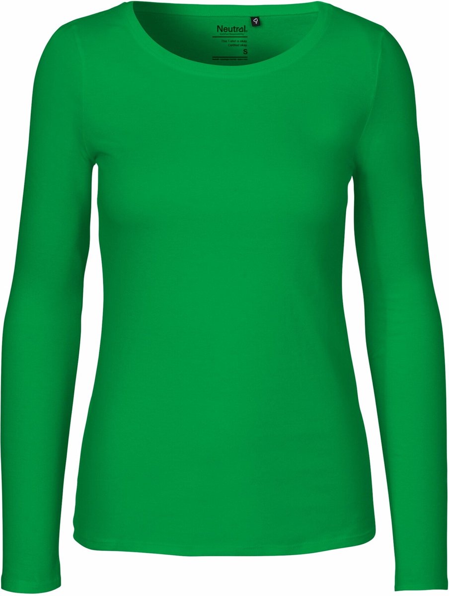 Neutral Ladies´ Long Sleeve T-Shirt NE81050 - green - XS
