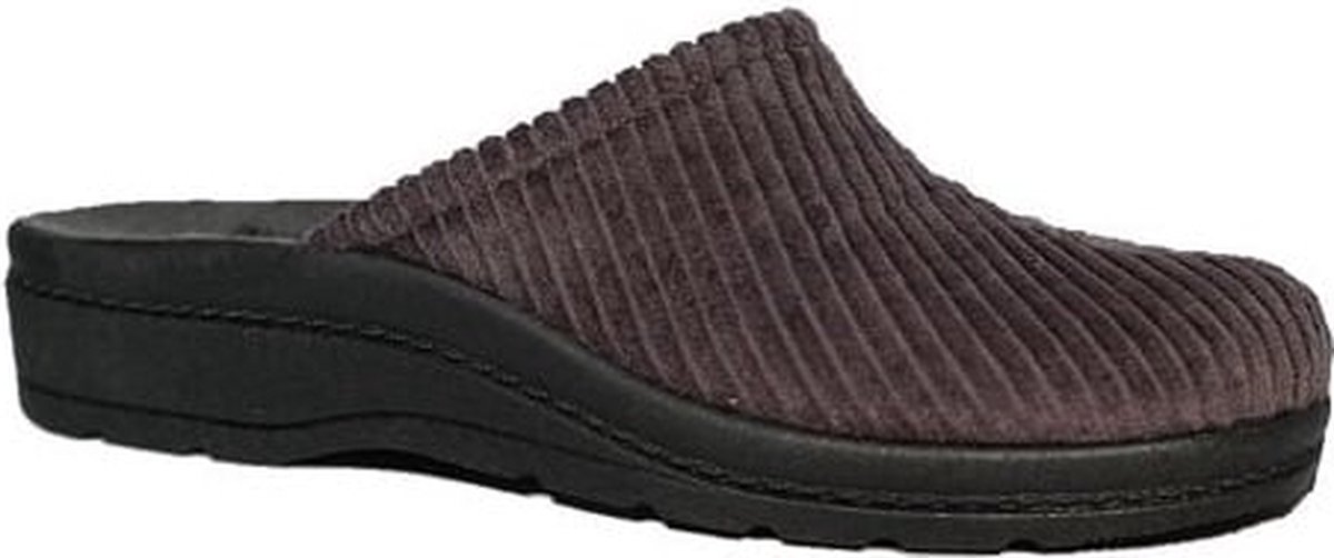 Blenzo - Pantoffels Heren - 6802 - Corduroy - Muil - Grijs - Maat 43