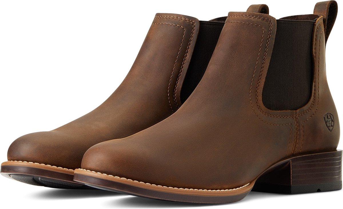 Ariat BOOKER ULTRA ROUND TOE Western rijlaarzen bruin 45 (10.5 UK)