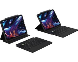 ZAGG Pro Keys 2 keyboard bookcase voor de Apple iPad Pro 11 (2025) M5 / (2024) M4 - AZERTY / FR - Zwart