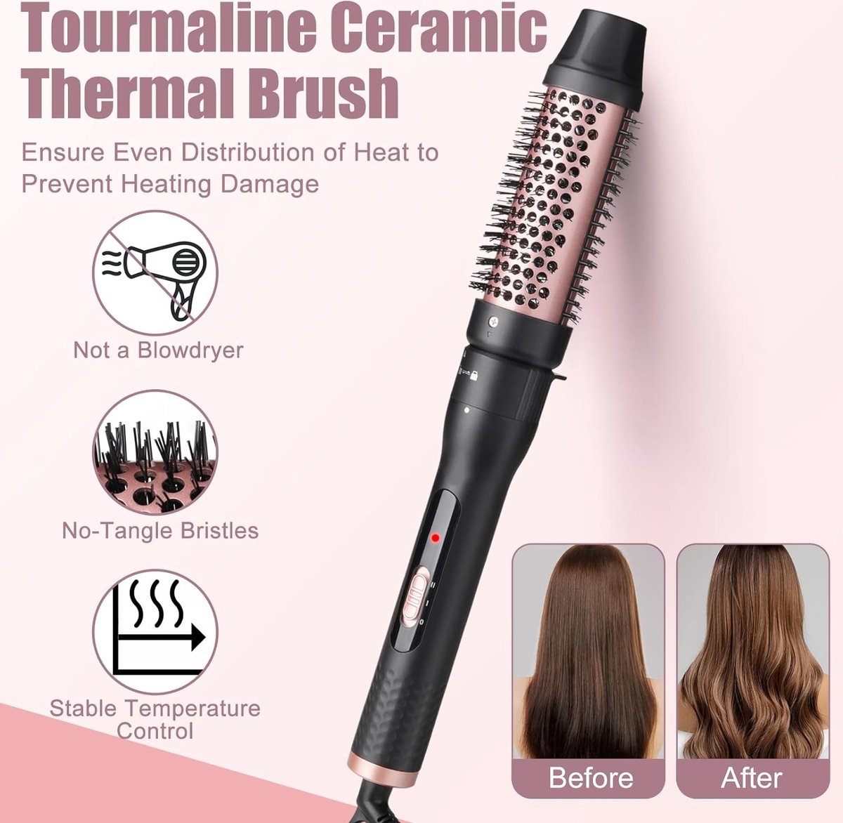 BOTC Krultang met opzetstukken - 5 in 1 - Airstyler - afbeelding 2