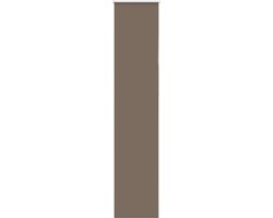 vidaXL - Rolgordijn - verduisterend - koffie - 60x210 - cm - stofbreedte - 55,7 - cm
