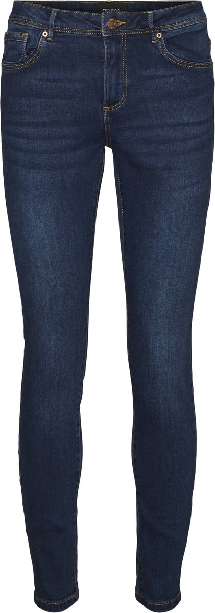 VERO MODA VMTANYA MR S PIPING J VI3144 GA NOOS Dames Jeans  - Maat XS X30