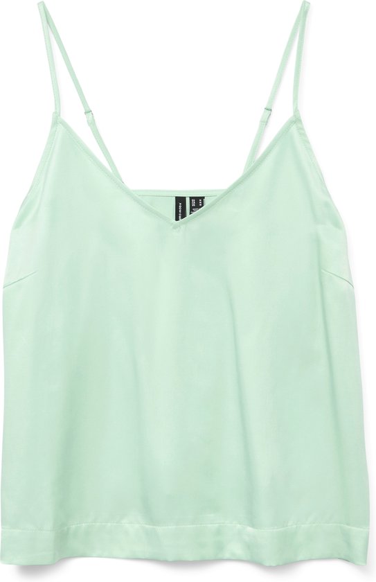 VERO MODA Vmmenny Smock Singlet WVN Ga Top Pour Femme, Georgia Peach/Aop : Chiné, S
