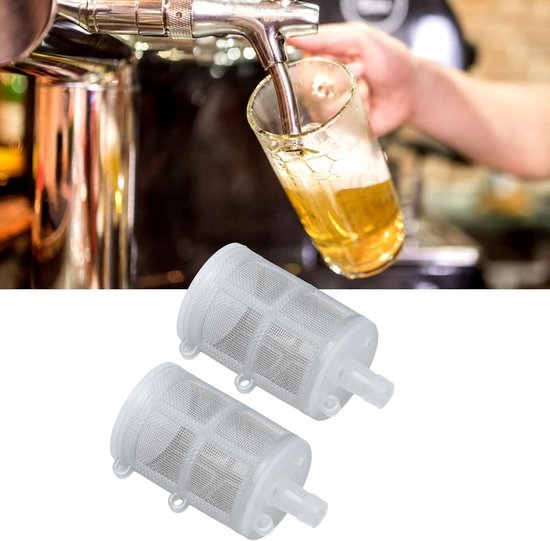 thumbnail: Silicone Dip Tube Filter Met Drijvende Roestvrijstalen Bal - Voor Corny Keg En Thuisbrouwen Bier