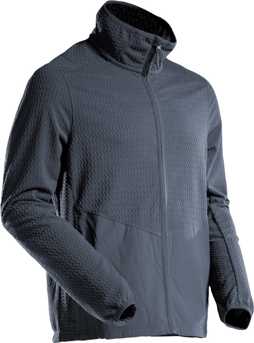 Mascot Customized Microfleece trui met rits 22803-639 - donkermarine - 4XL