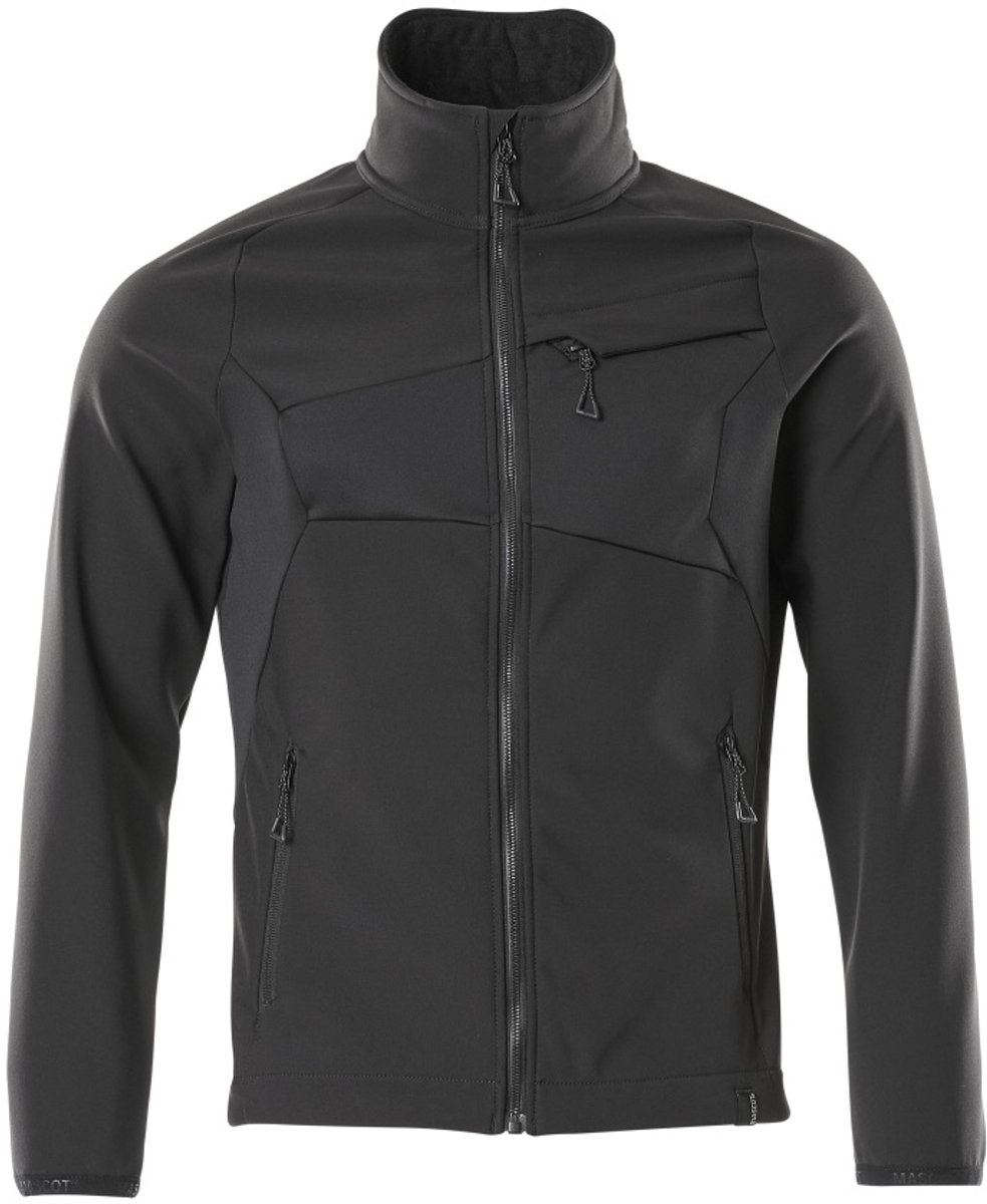 Mascot softshell jas Accelerate - 20102-253 - zwart - maat L