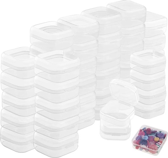 Mini Plastic Doosje - Morgen Bezorgd / Storage Box