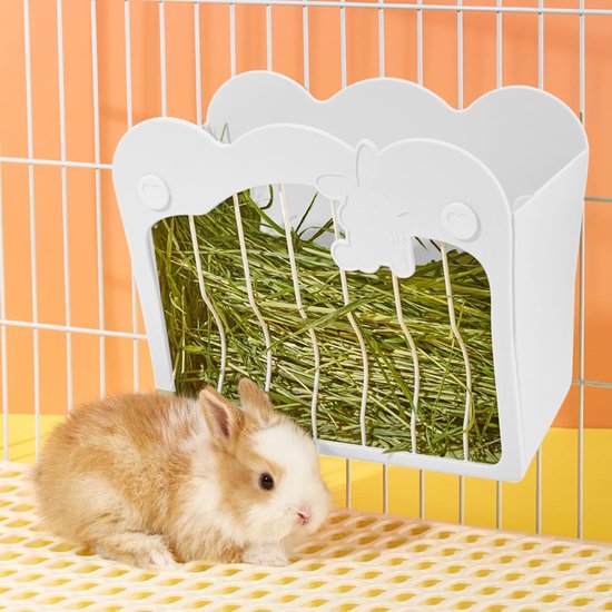 Hooiruif voor Konijnen en Kleine Huisdieren - Monteerbaar aan de Muur