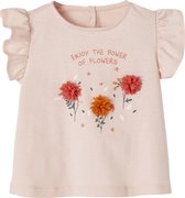 T-shirt Vertbaudet à fleurs en relief bébé