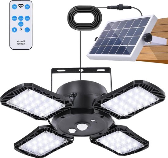 Buitenverlichting op zonne-energie - Koel wit Waterdichte hangende