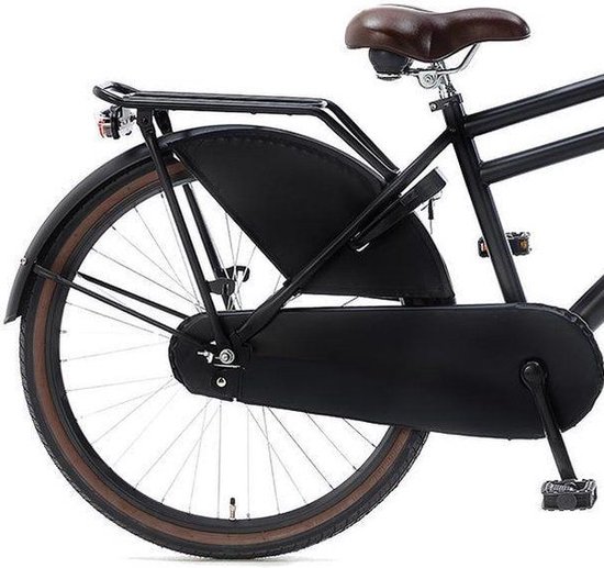 Popal Daily Dutch Jongensfiets 24 inch Zwart 100% Rijklaar Geleverd