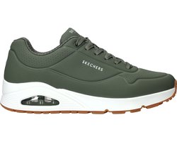 Skechers Uno - Stand On Air - Heren Sneakers - Olijfgroen