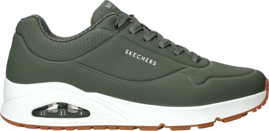 Skechers Uno - Stand On Air - Heren Sneakers - Olijfgroen