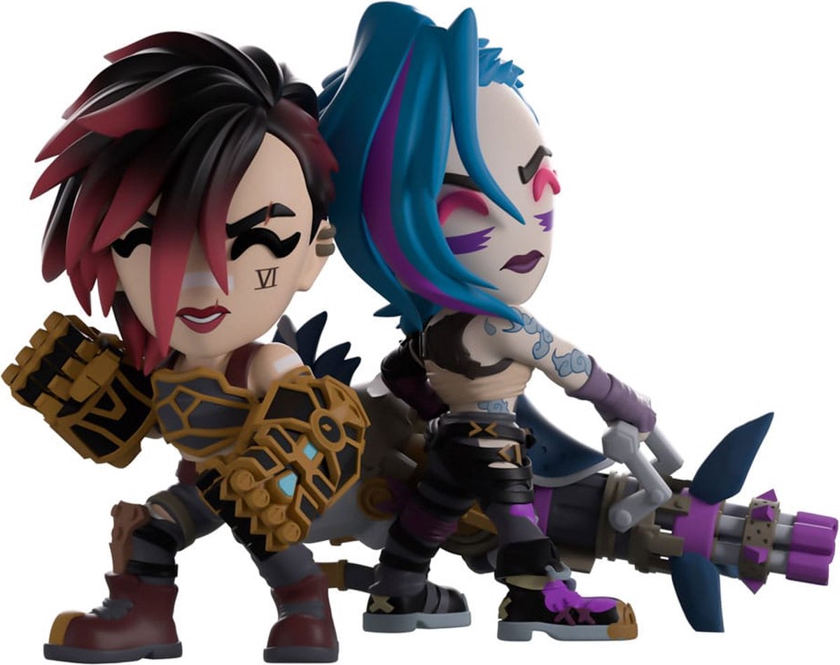 Youtooz Arcane Vinyl Figuur 2-Pack Vi & Jinx 11 cm Beeld