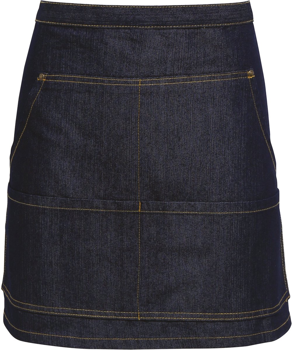 Premier Tailleschort Denim PR125 - Indigo Denim - One size