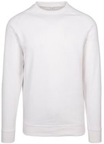 Build Your Brand - Crewneck Raglan Sweater - White maat XL