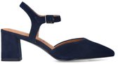 No Stress - Escarpins à bride arrière en daim bleu marine - Femme - Taille 36