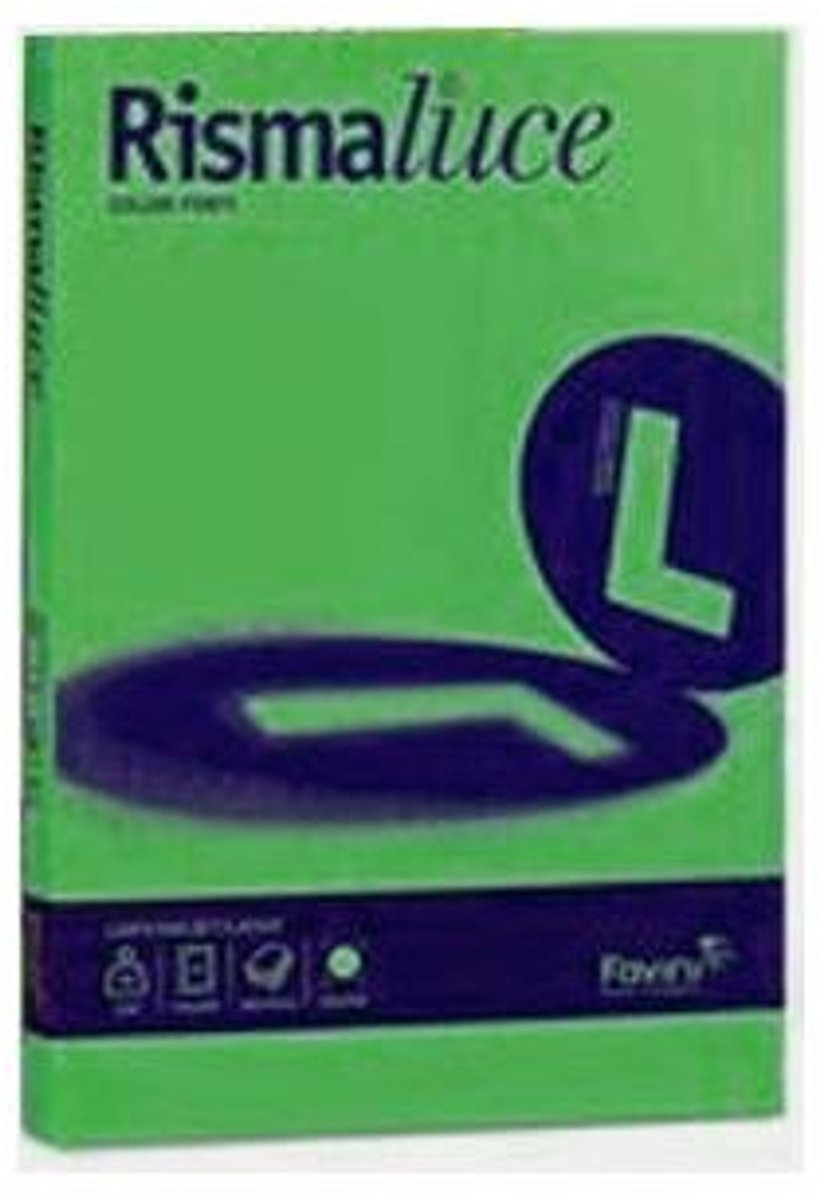 Favini Rismaluce papier voor inkjetprinter A3 (297x420 mm) 200 vel Groen