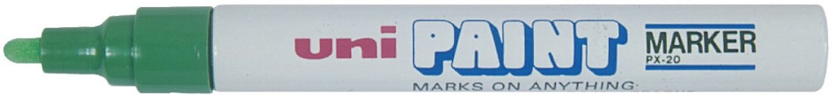 Permanente markeerstift Uni-Ball PX-20 Groen 2,8 mm (12 Stuks)