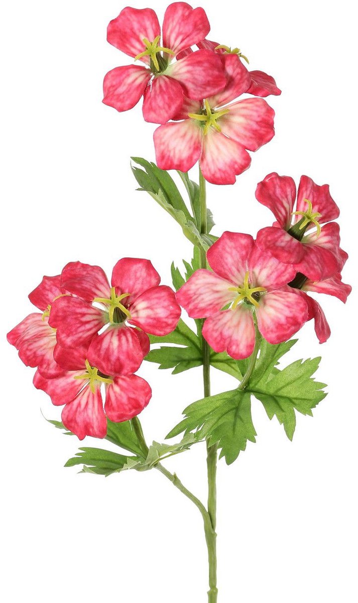 Driesprong collection - Geranium ooievaarsbek d.roze kunstbloem zi...