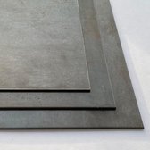 Cortenstaal vlakke plaat - 1,5mm, 500x500mm
