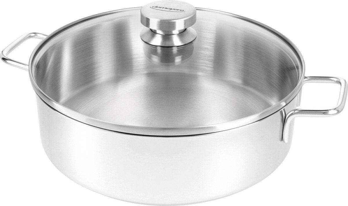 Demeyere Apollo 7 - Kookpan - 24 cm - met glazen deksel