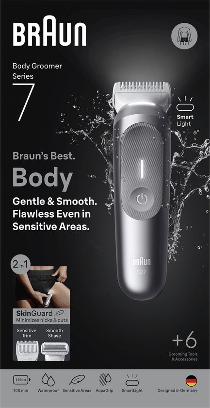 Braun Body Groomer Series 7 BG7550 Trimmen Scheren Waterdicht braun-body-groomer-series-7-bg7550-trimmen-scheren-waterdicht
