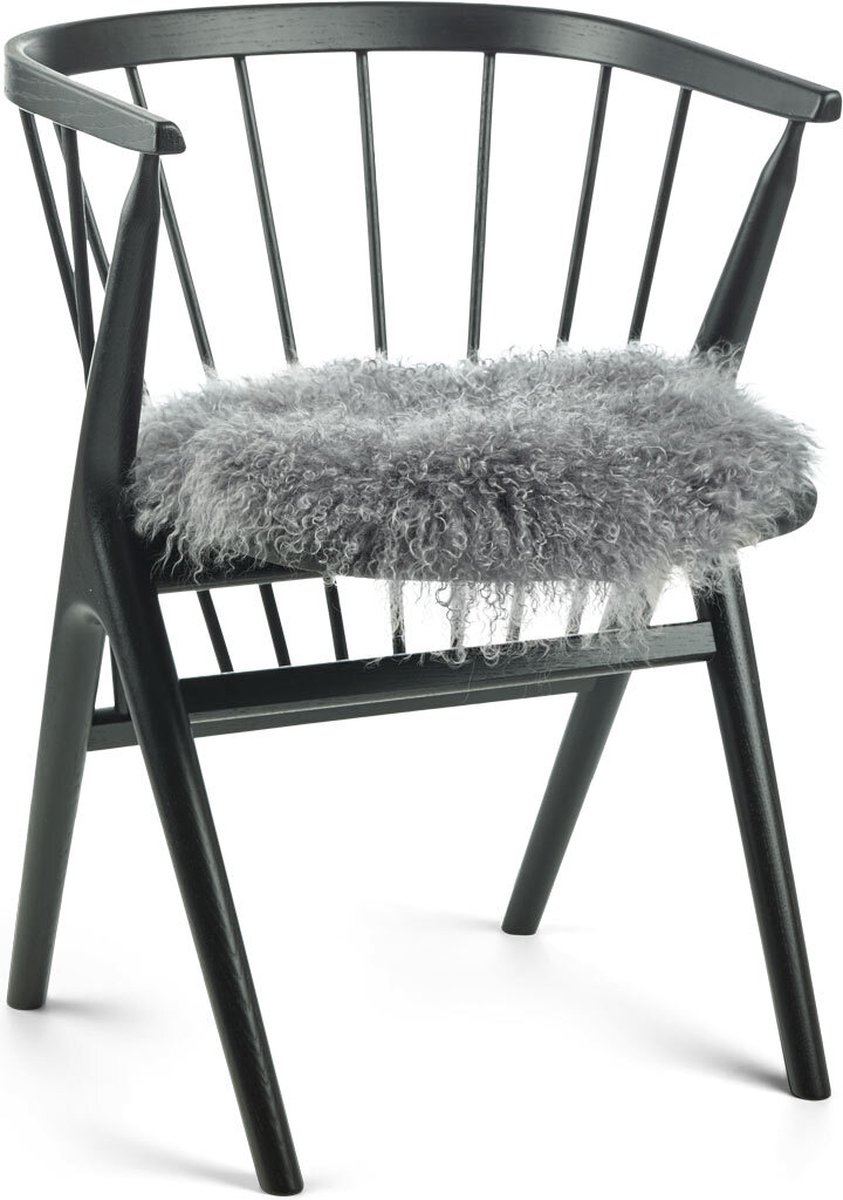 Sheepskin House - Curly Schapenvacht Stoel Cover D38 cm