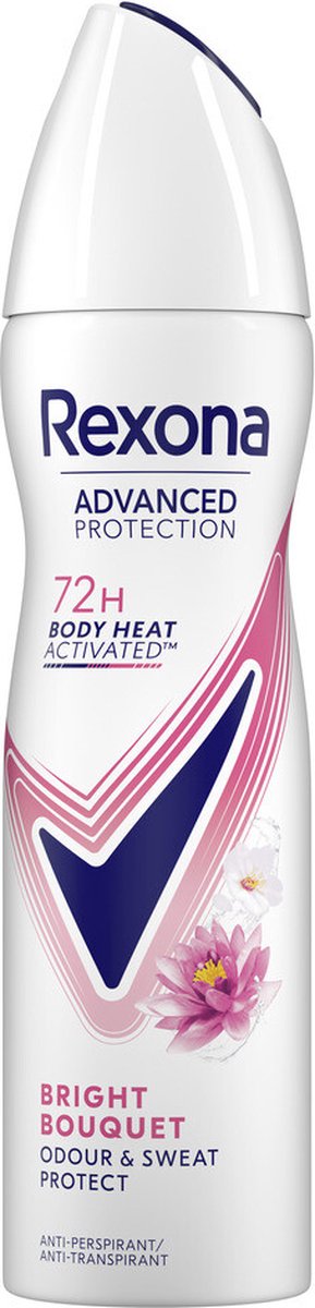 Goedkoopste Rexona Deodorant Spray Advanced Protection Bright Bouquet 150 ml
