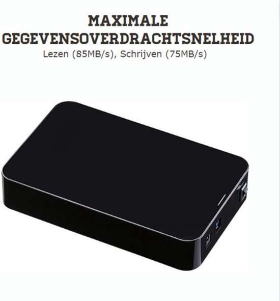 Externe Harde Schijf - 3TB - Geschikt Voor PS5/PS4/PC - Met LED Display en USB 3.0 — afbeelding 4