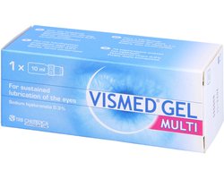 Vismed Gel Multi Bevochtigen Ogen 0,3% Fl 10ml