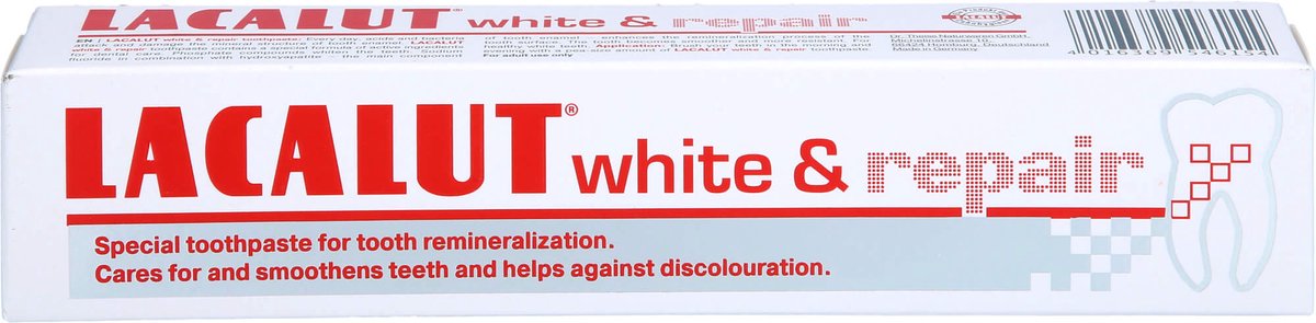 Lacalut white & repair, 75 ml Zahncreme