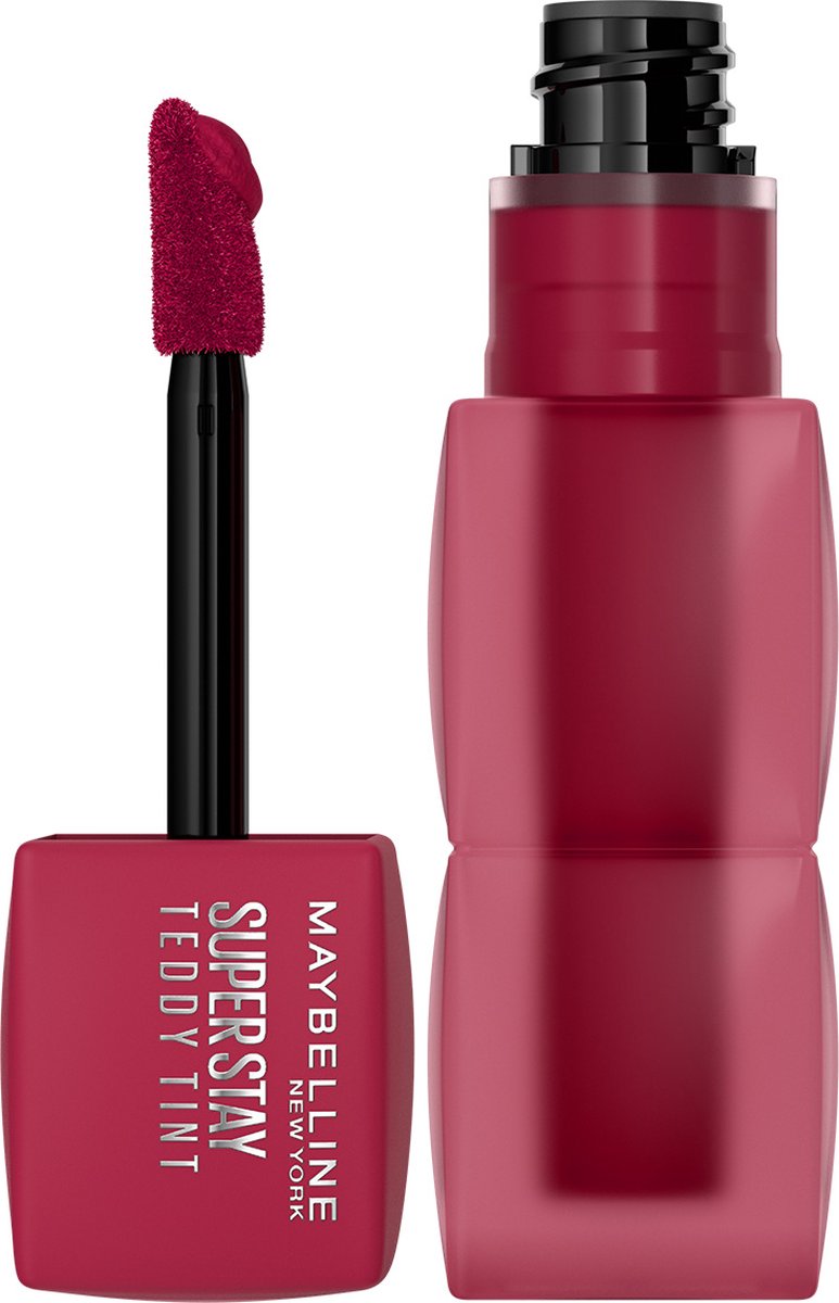 Maybelline New York Superstay Teddy Tint 50 Wild At Heart Lippenstift - Blijft tot wel 12 uur zitten - Met een teddy-zachte en matte finish - 5ml — cadeau in Verzorging - foto 2