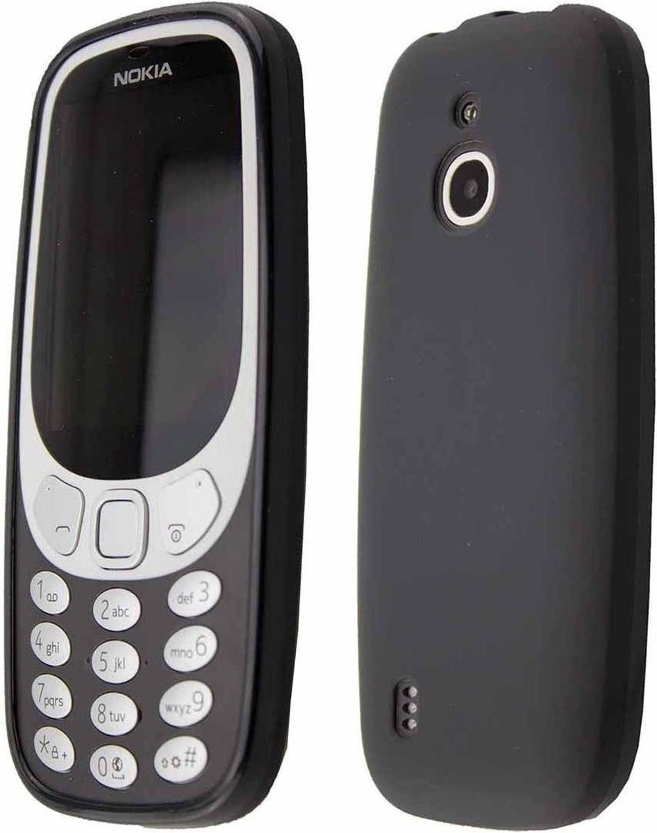 Pas op gegevens omhelzing Nokia 3310 3G/4G TPU Hoesje Zwart | bol.com