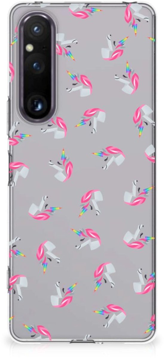 TPU bumper voor Sony Xperia 1 V Unicorns