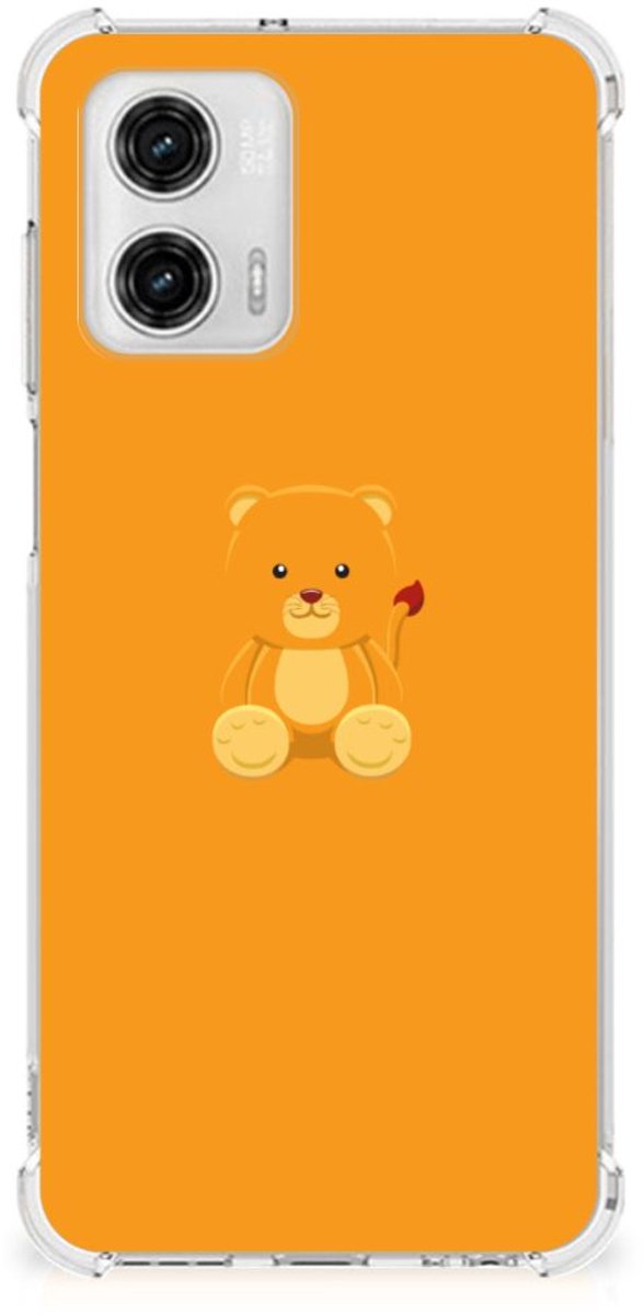 Motorola Moto G73 Stevig Bumper Hoesje Baby Beer