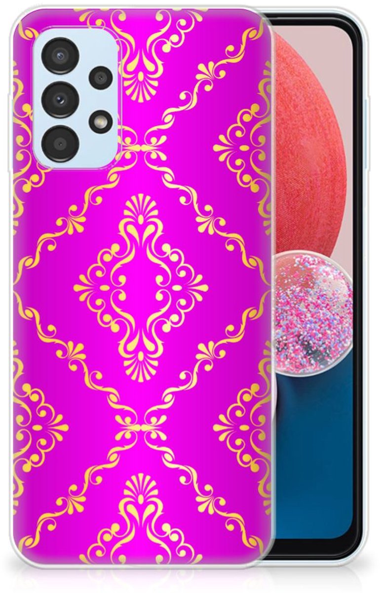 Siliconen Hoesje Samsung Galaxy A13 4G Barok Roze