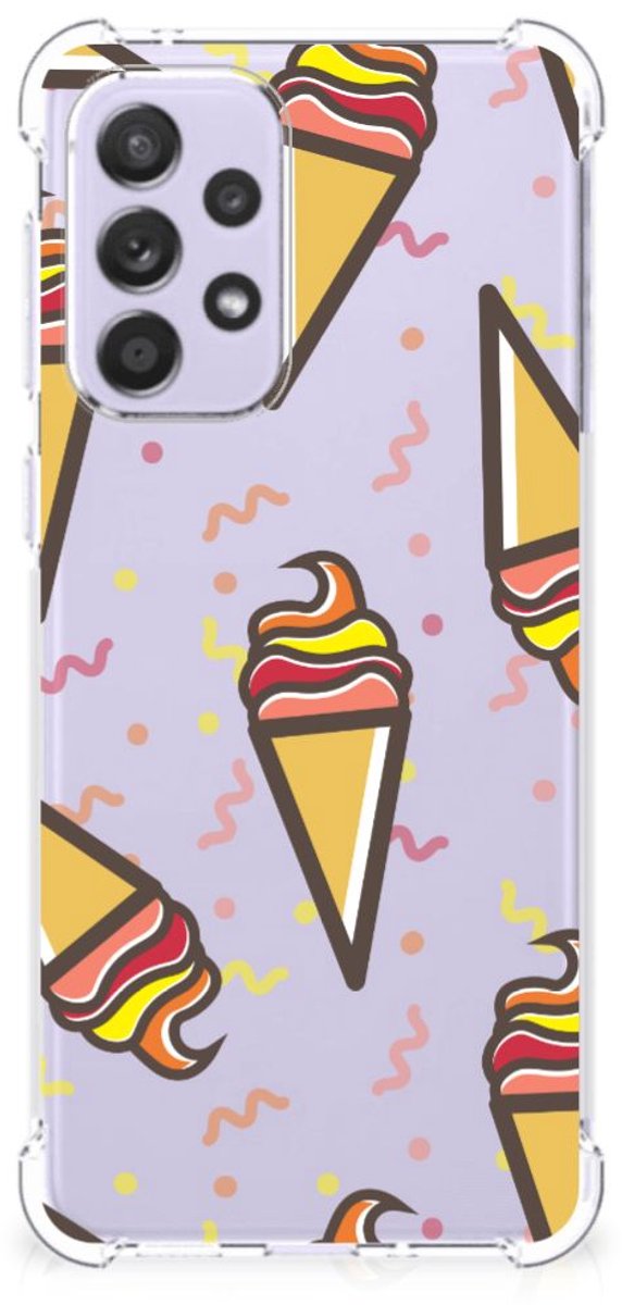 Samsung Galaxy A33 Beschermhoes Icecream