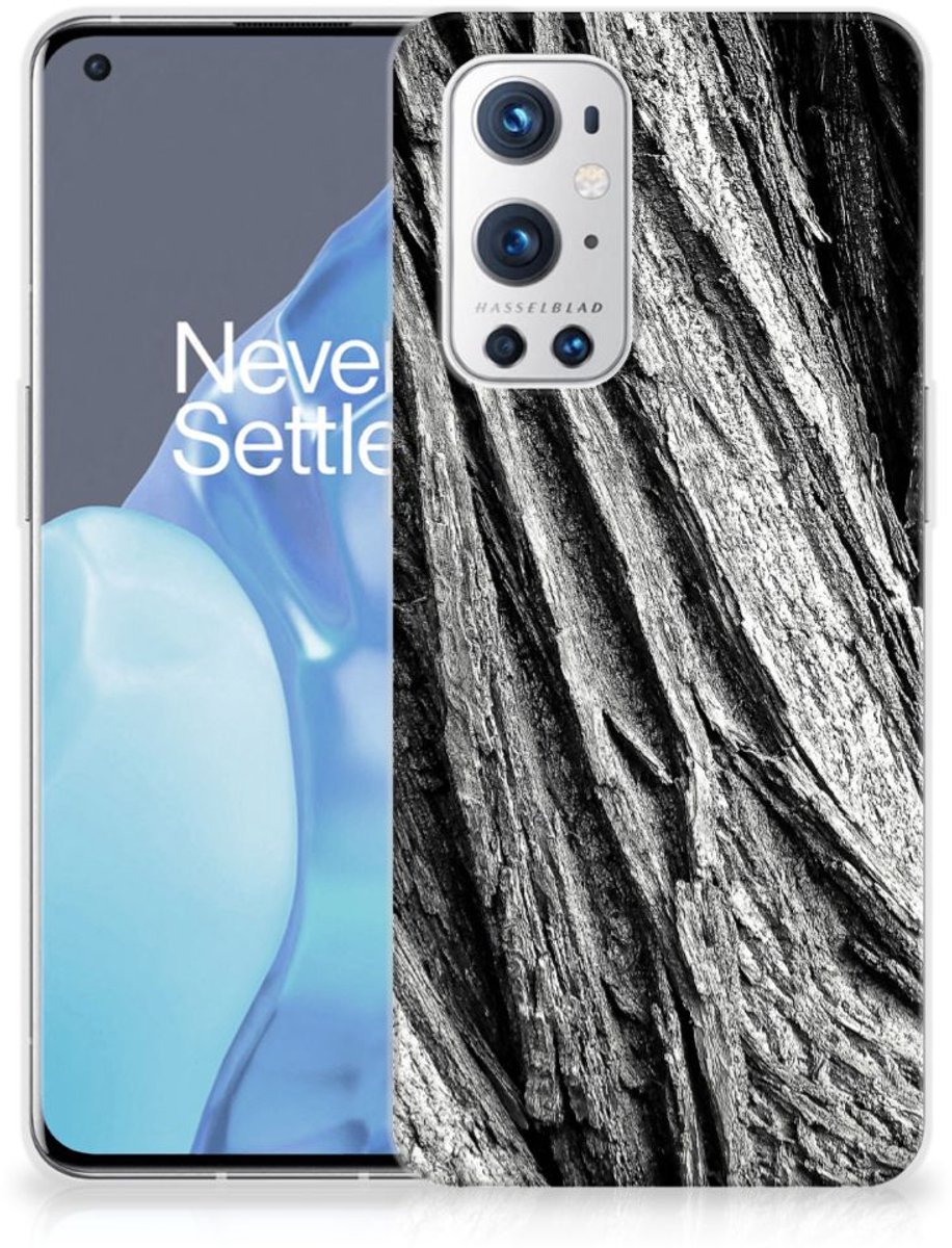 Bumper Hoesje OnePlus 9 Pro Boomschors Grijs