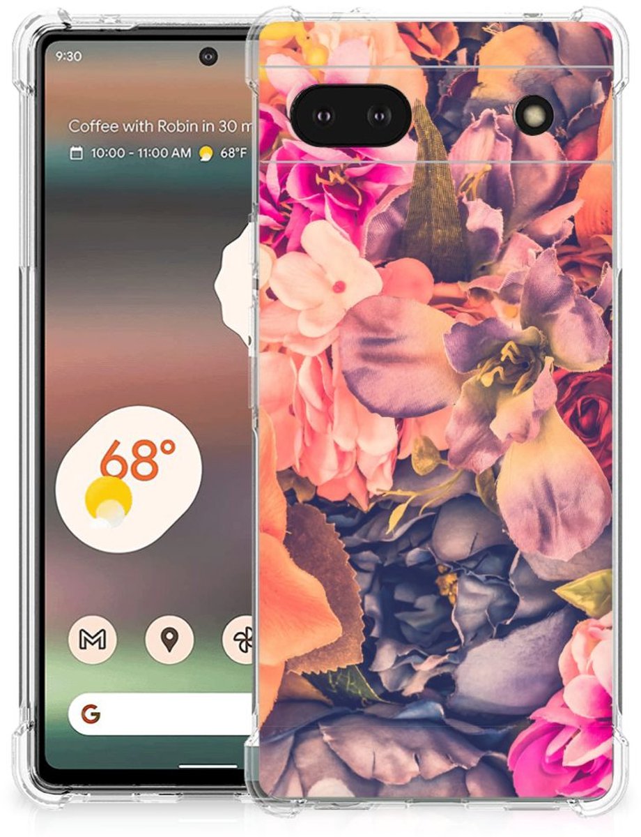 Google Pixel 6A Case Bosje Bloemen