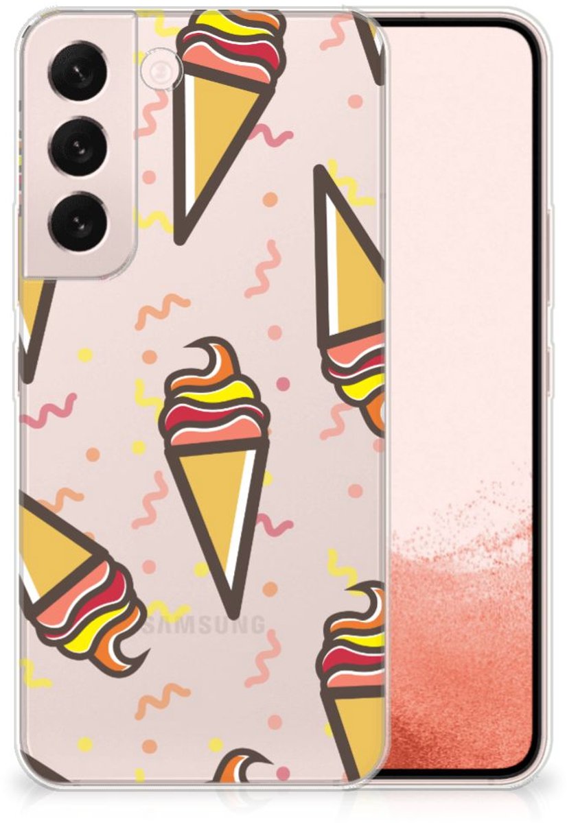 Samsung Galaxy S22 Siliconen Case Icecream
