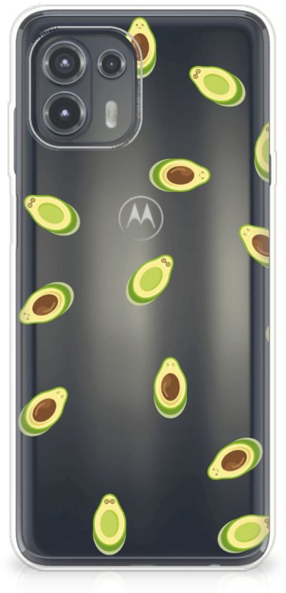 Motorola Edge 20 Lite Siliconen Case Avocado