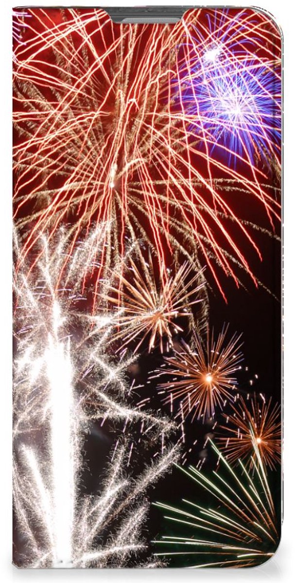 OPPO Reno8 Lite Hippe Standcase Vuurwerk