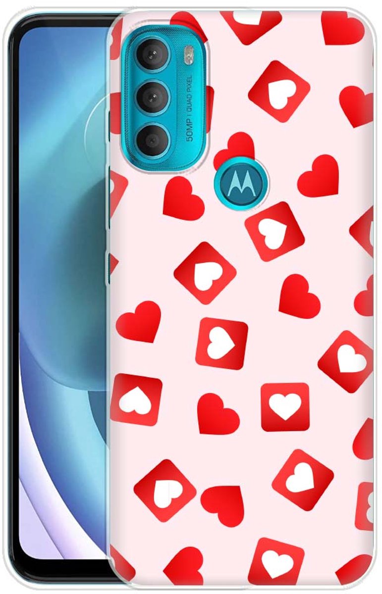 Back Cover voor Motorola Moto G71 5G Back Cover Hoesje Maken met Foto